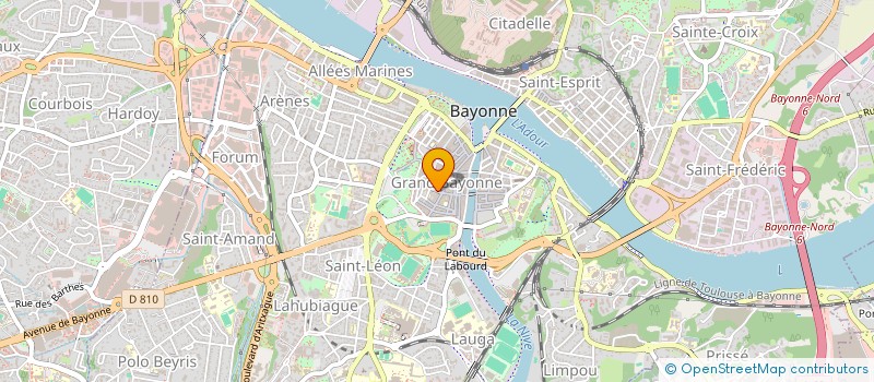 localisation de l'entreprise SCI BELMONTE à BAYONNE