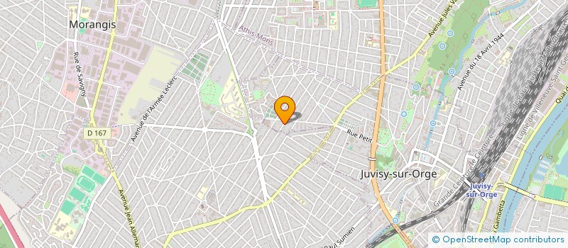 localisation de l'entreprise SCI BELNITO  JUVISY-SUR-ORGE