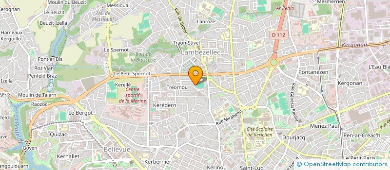 localisation de l'entreprise SCI BELO  BREST