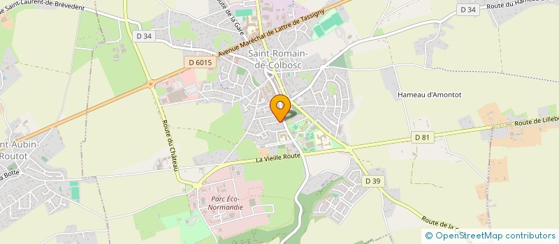 localisation de l'entreprise SCI BELO  SAINT-ROMAIN-DE-COLBOSC