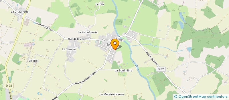 localisation de l'entreprise SCI BELOCEAN  MACHECOUL-SAINT-MEME