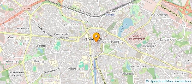 localisation de l'entreprise SCI BELOTTE 2  VANNES