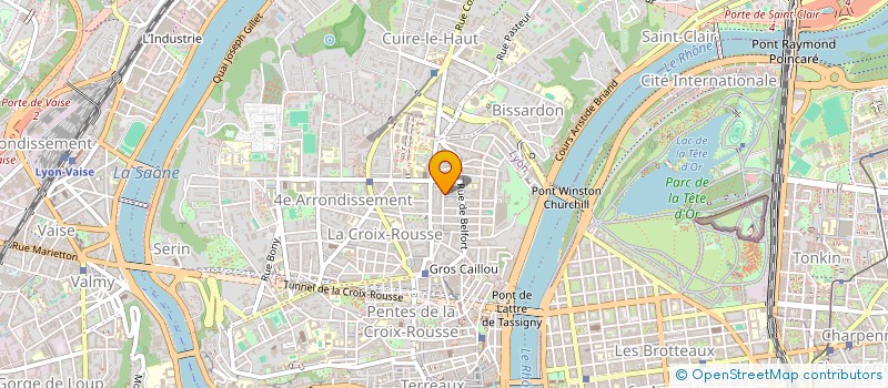 localisation de l'entreprise SCI BELOUS 3 L  LYON