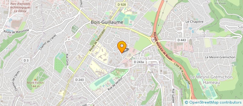 localisation de l'entreprise SCI BELSA à BOIS-GUILLAUME