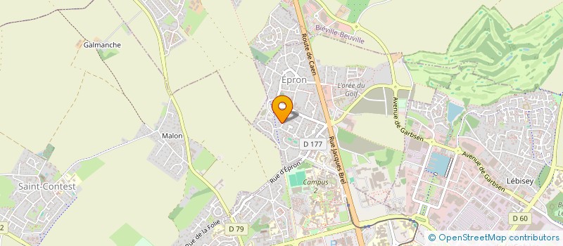 localisation de l'entreprise SCI BELSER  EPRON