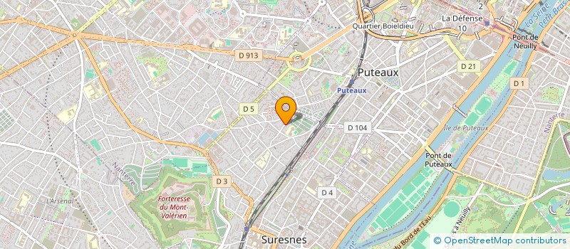 localisation de l'entreprise SCI BELSI à SURESNES