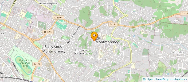 localisation de l'entreprise SCI BELUCCI  MONTMORENCY