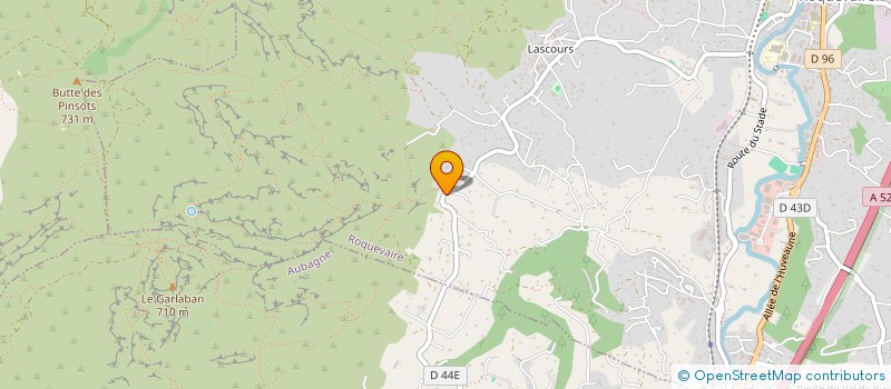 localisation de l'entreprise SCI BELVEDERE  ROQUEVAIRE