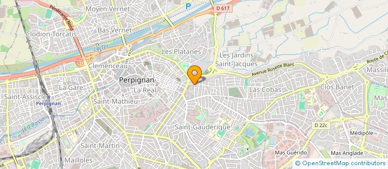 localisation de l'entreprise SCI BELVEDERE à PERPIGNAN