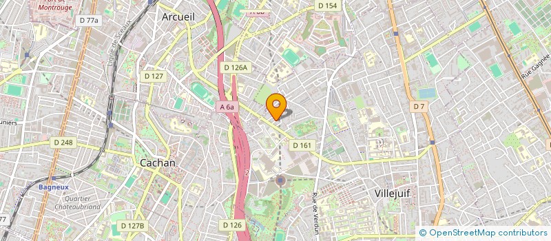 localisation de l'entreprise SCI BELVEDERE à VILLEJUIF