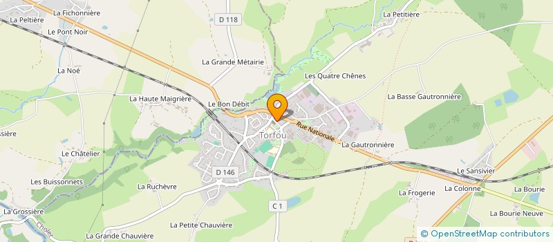 localisation de l'entreprise SCI BELVEDERE à SEVREMOINE