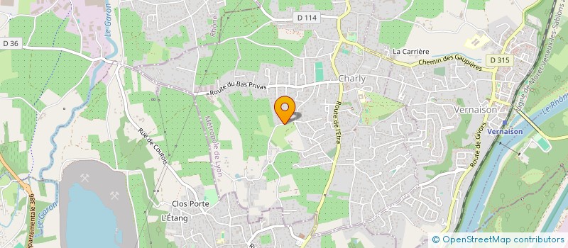 localisation de l'entreprise SCI BELVIS  CHARLY