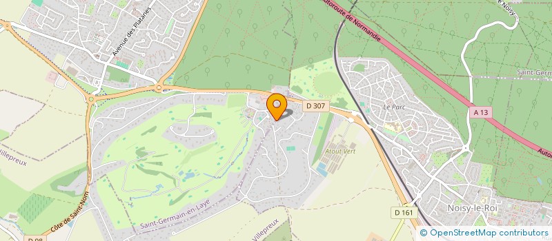 localisation de l'entreprise SCI BELYA à NOISY-LE-ROI