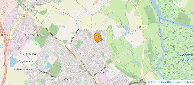 localisation de l'entreprise SCI BELZEB à AVRILLE