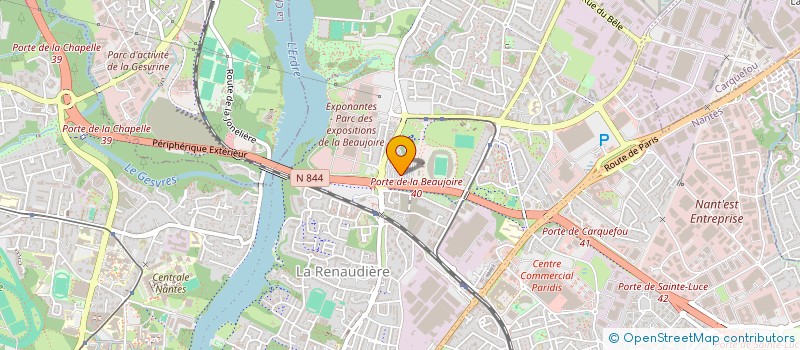 localisation de l'entreprise SCI BELZUNCE à NANTES