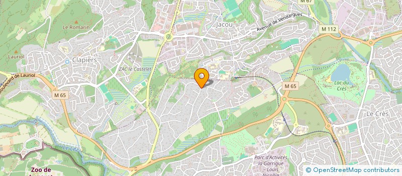 localisation de l'entreprise SCI BEM  CASTELNAU-LE-LEZ
