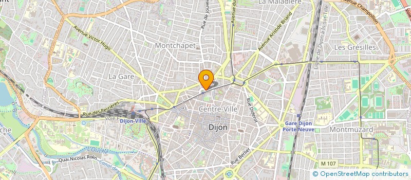 localisation de l'entreprise SCI BEMAG à DIJON