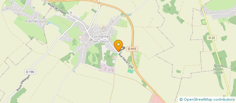 localisation de l'entreprise SCI BEMALOPA  CORMEILLES-EN-VEXIN