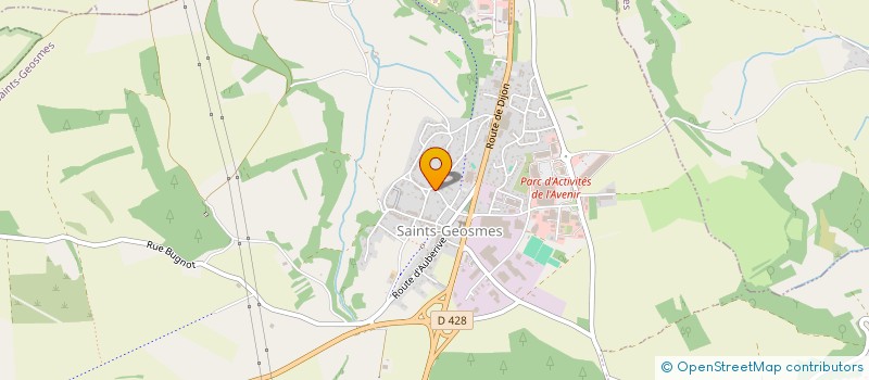 localisation de l'entreprise SCI BEMILES à SAINTS-GEOSMES