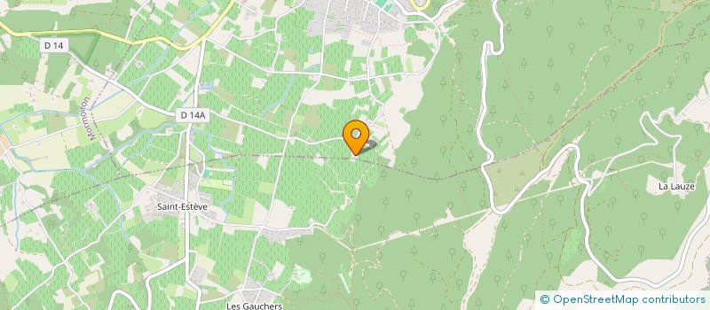 localisation de l'entreprise SCI BEMO  VILLES-SUR-AUZON