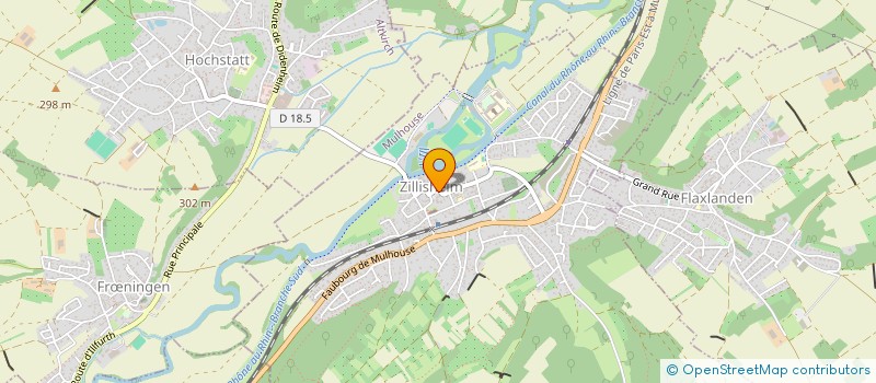 localisation de l'entreprise SCI BEMOFI  SAINT-BERNARD