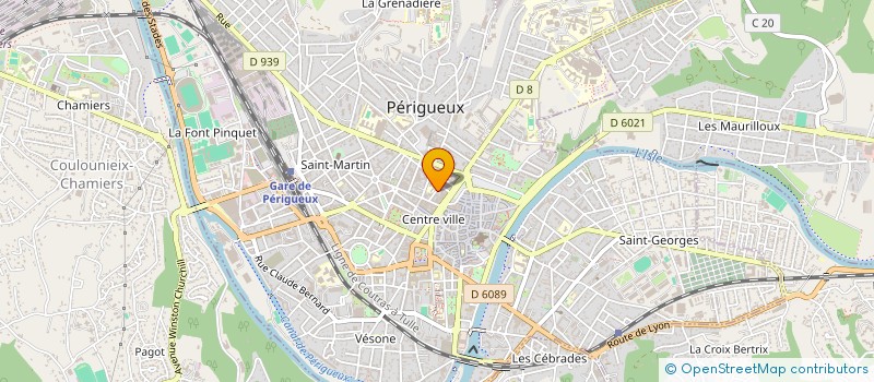 localisation de l'entreprise SCI BEMOL à PERIGUEUX