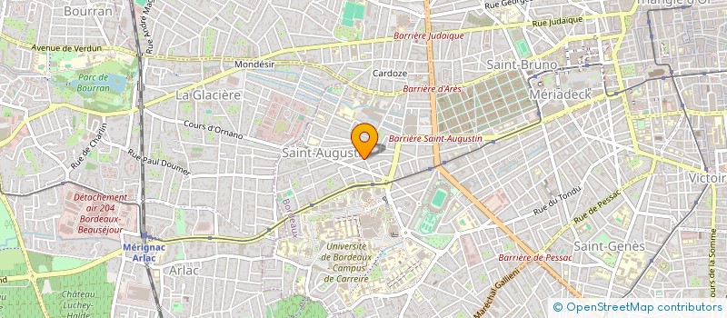 localisation de l'entreprise SCI BEMUR  BORDEAUX