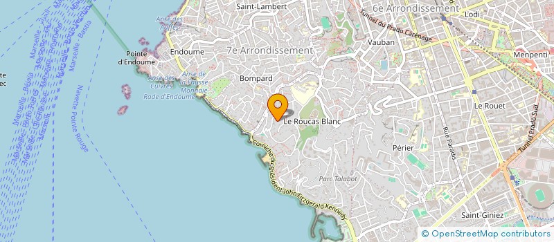 localisation de l'entreprise SCI BEN à MARSEILLE 7EME