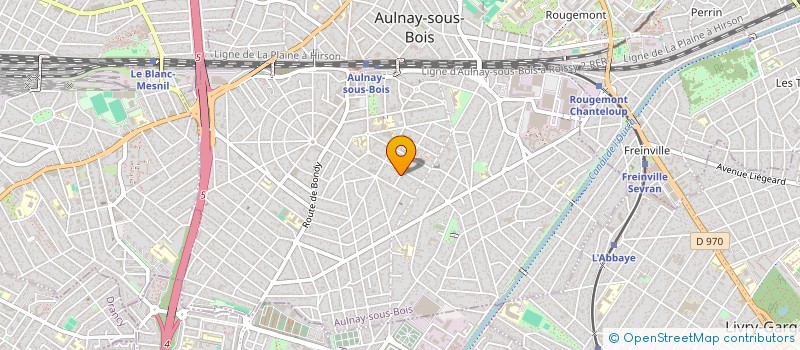 localisation de l'entreprise SCI BEN à AULNAY-SOUS-BOIS