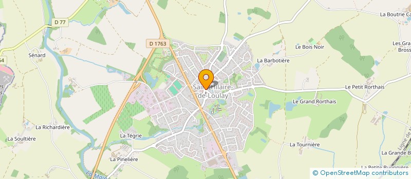 localisation de l'entreprise SCI BEN à MONTAIGU-VENDEE