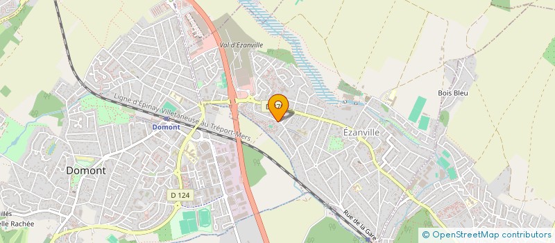 localisation de l'entreprise SCI BEN  EZANVILLE