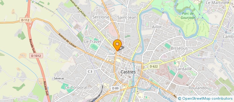 localisation de l'entreprise SCI BEN BERNI CLO MI LY  CASTRES