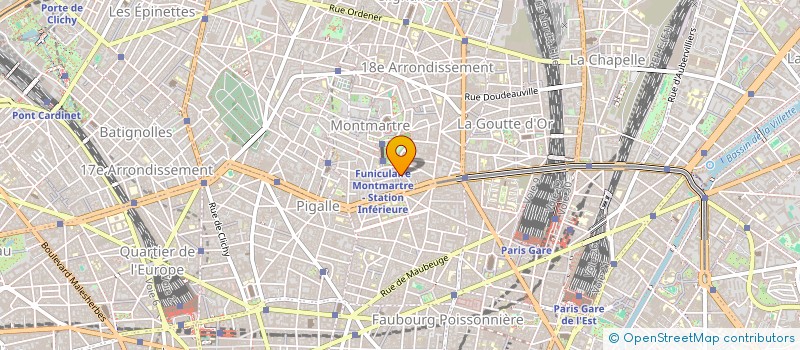 localisation de l'entreprise SCI BEN CONSEIL  PARIS