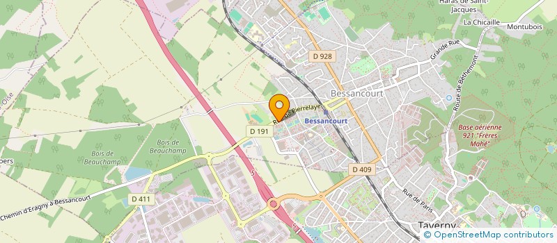 localisation de l'entreprise SCI BEN-EMBAREK  BESSANCOURT