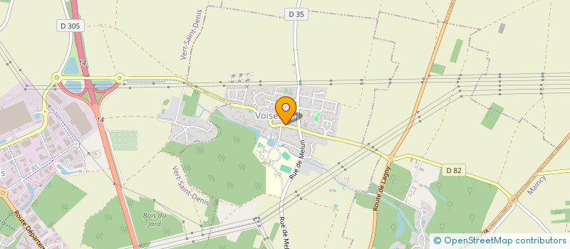 localisation de l'entreprise SCI BEN FADHEL-FADHLI  VOISENON