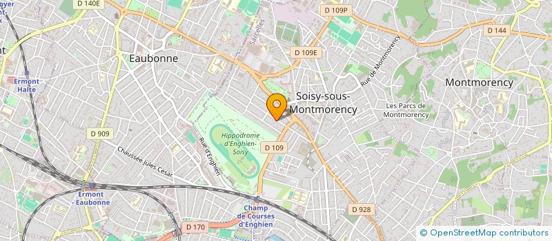 localisation de l'entreprise SCI BEN FILS à SOISY-SOUS-MONTMORENCY