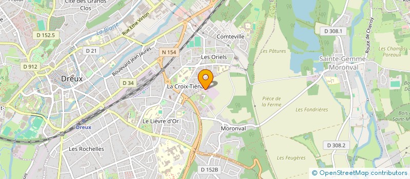 localisation de l'entreprise SCI BEN HADDOU à SAINTE-GEMME-MORONVAL