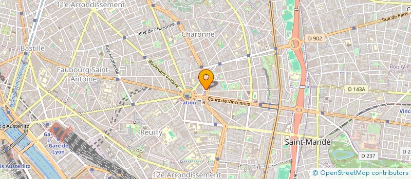localisation de l'entreprise SCI BEN J 7  PARIS