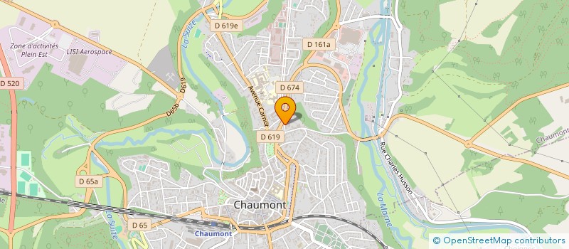 localisation de l'entreprise SCI BEN KHEDHIR à CHAUMONT