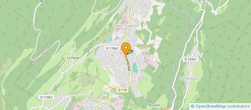 localisation de l'entreprise SCI BEN SAID  COTEAUX DU LIZON