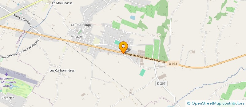 localisation de l'entreprise SCI BEN SAID  VIRAZEIL