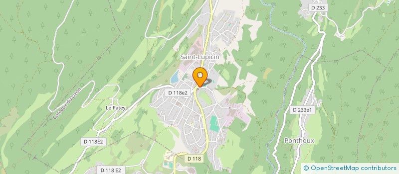 localisation de l'entreprise SCI BEN SAID - BARBAUD  COTEAUX DU LIZON