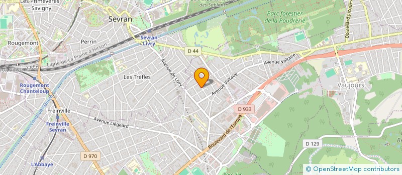 localisation de l'entreprise SCI BEN-YELLES WAFS à LIVRY-GARGAN