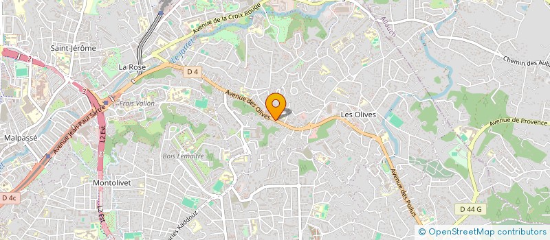 localisation de l'entreprise SCI BENABIZAN à MARSEILLE