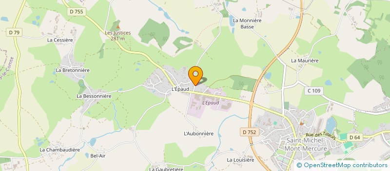 localisation de l'entreprise SCI BENADATI FUSION à SEVREMONT