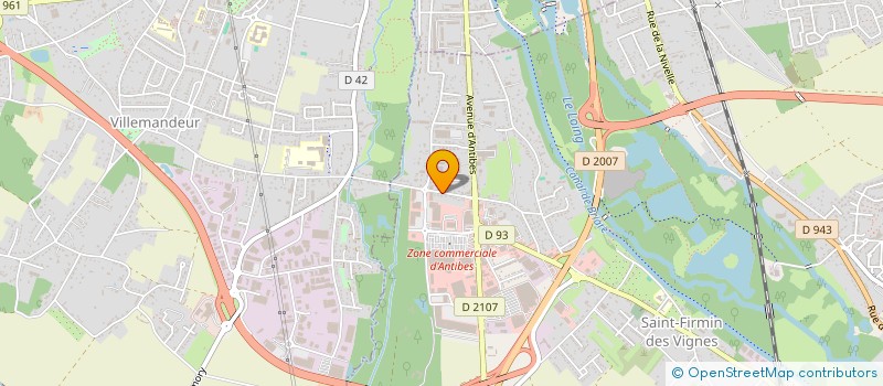 localisation de l'entreprise SCI BENAICHA à AMILLY