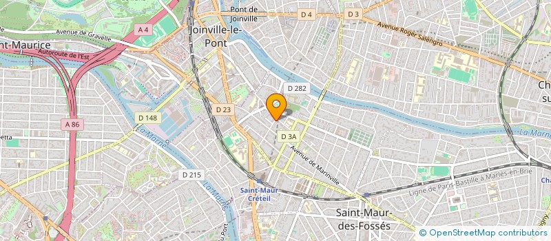 localisation de l'entreprise SCI BENALEX à SAINT-MAUR-DES-FOSSES