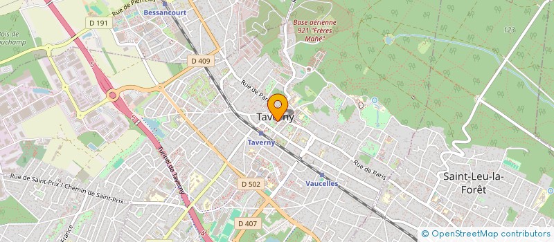 localisation de l'entreprise SCI BENAMAR MFA PROJETS  TAVERNY