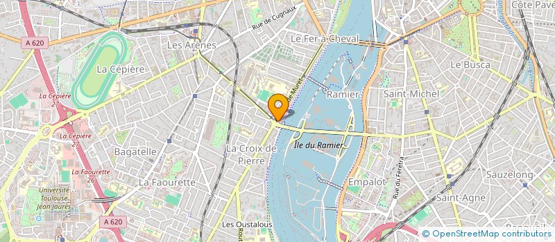 localisation de l'entreprise SCI BENAMOUR à TOULOUSE