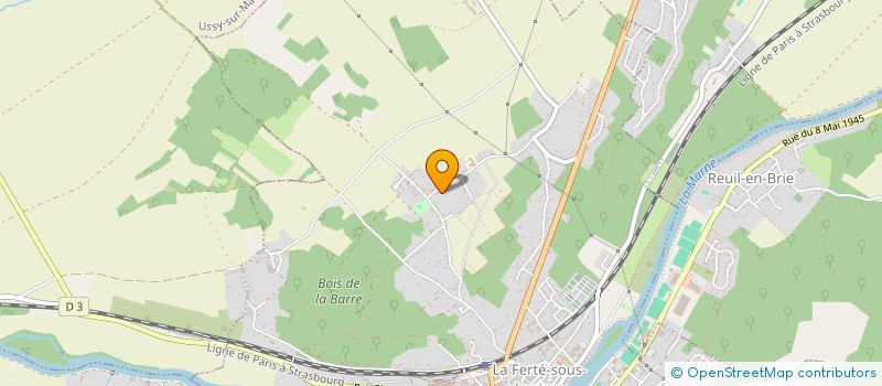 localisation de l'entreprise SCI BENARAB  LA FERTE-SOUS-JOUARRE
